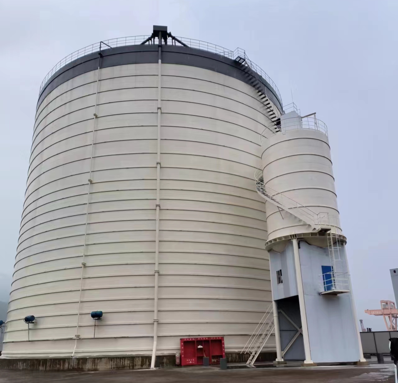 美溪10万吨水泥钢板库