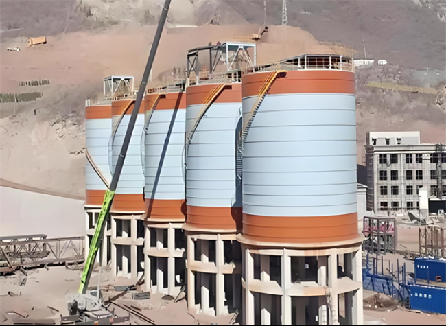 美溪高架钢板仓