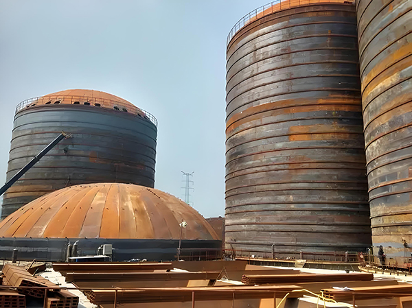 美溪焦粉钢板仓